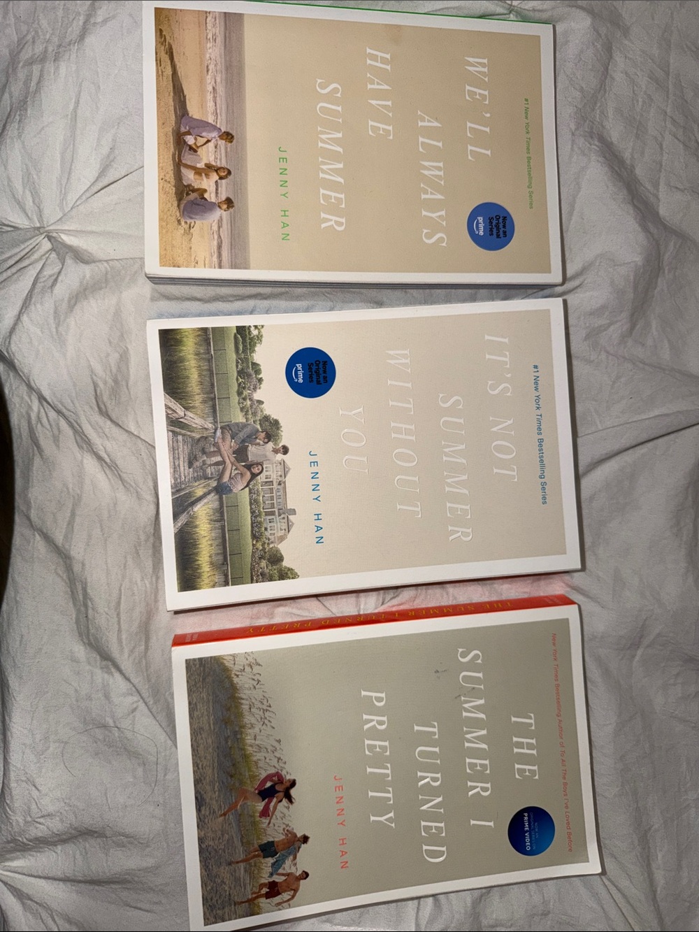 Jenny Han Paperback Trilogy - Neutral Covers (Beige/White)